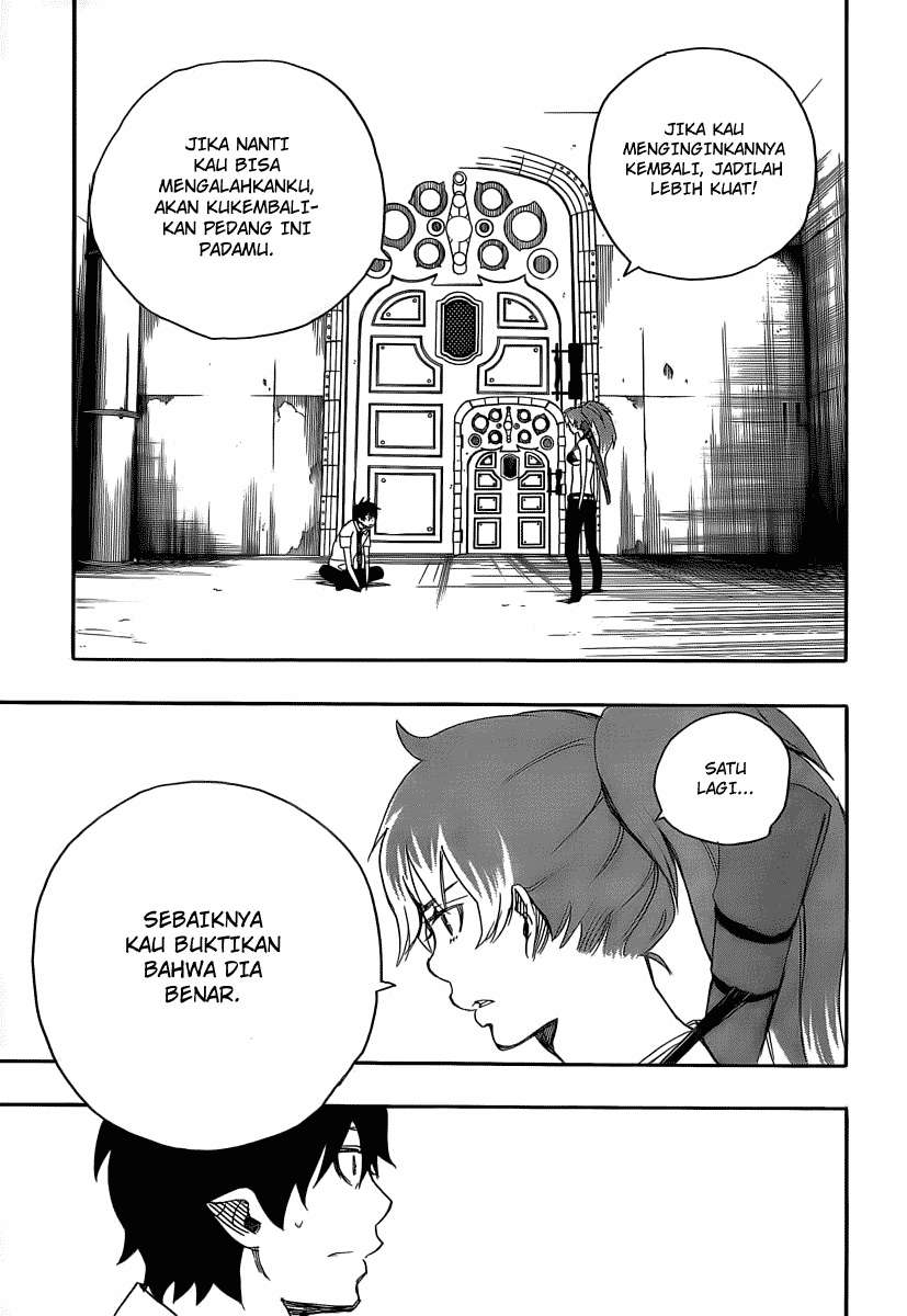 Ao no Exorcist chapter 10 halaman 34