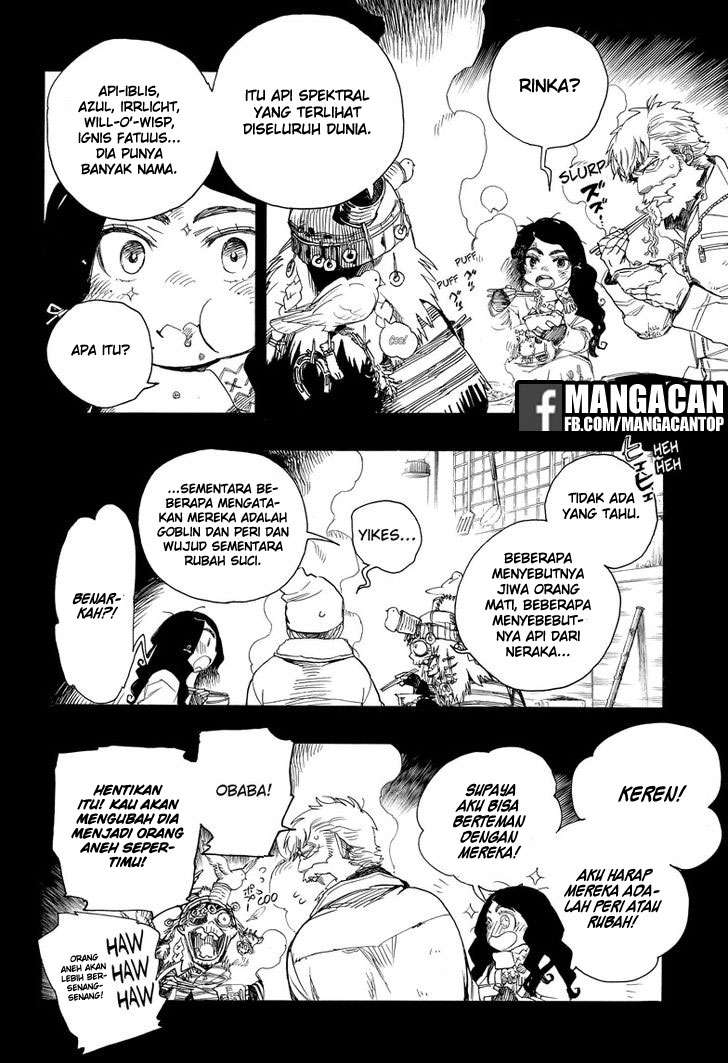 Ao no Exorcist chapter 100 halaman 10