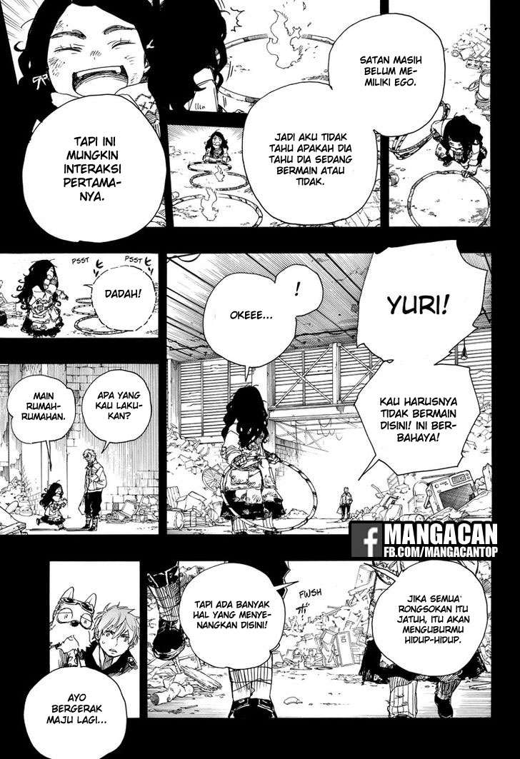 Ao no Exorcist chapter 100 halaman 17