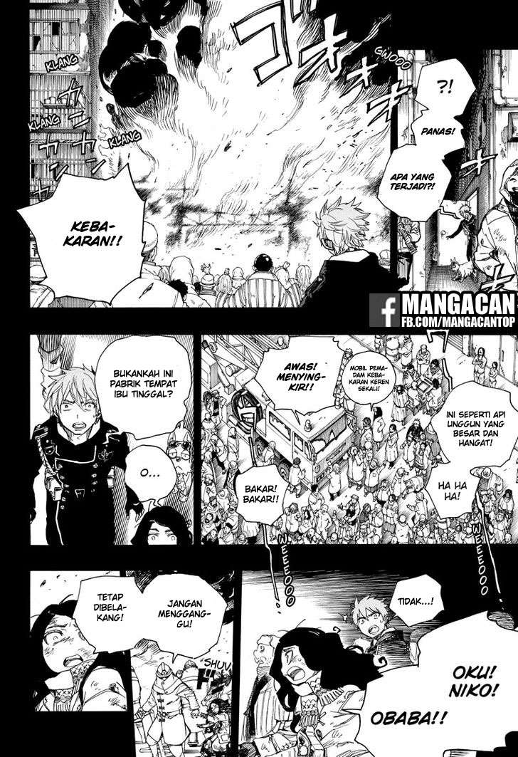 Ao no Exorcist chapter 100 halaman 18