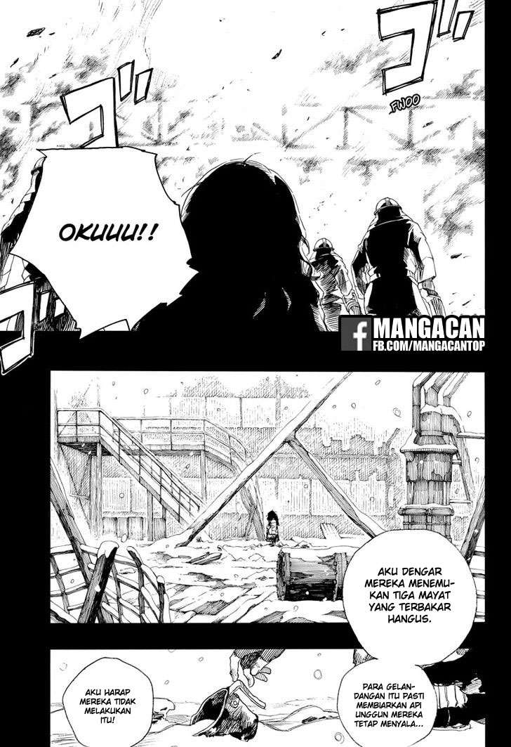 Ao no Exorcist chapter 100 halaman 19