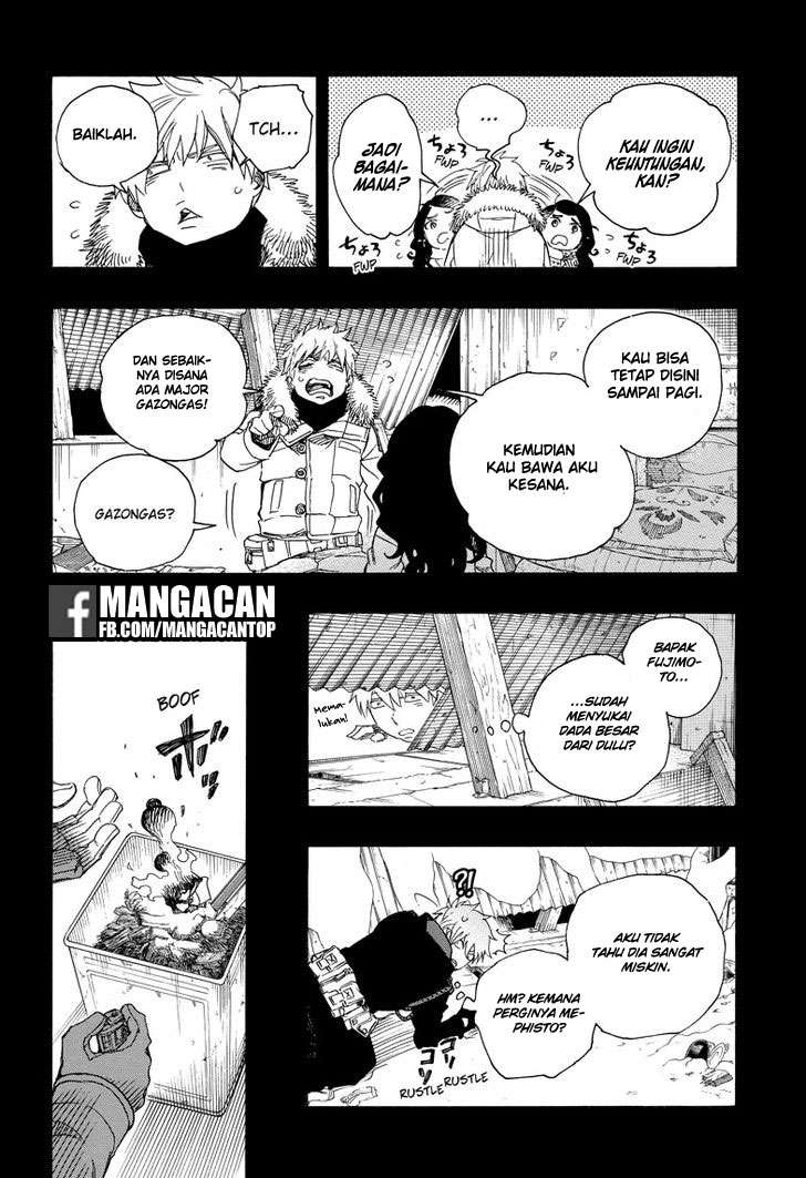 Ao no Exorcist chapter 100 halaman 28