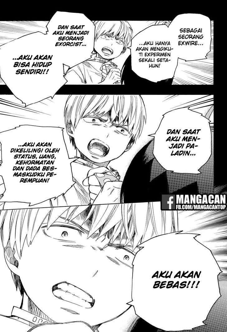 Ao no Exorcist chapter 101 halaman 22
