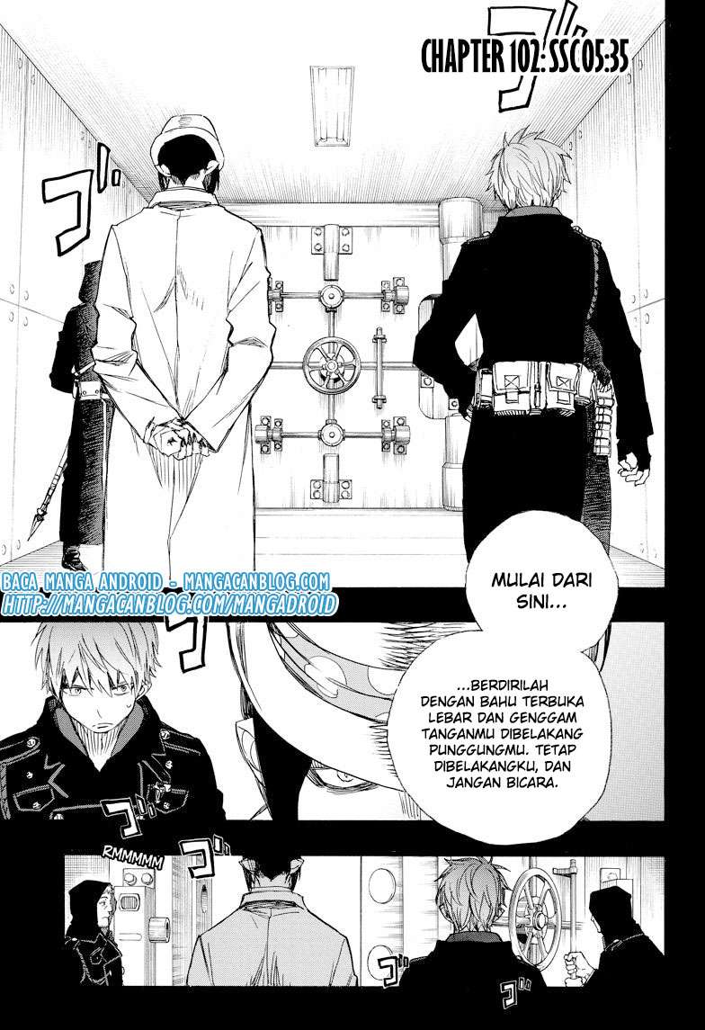 Ao no Exorcist chapter 102 halaman 1