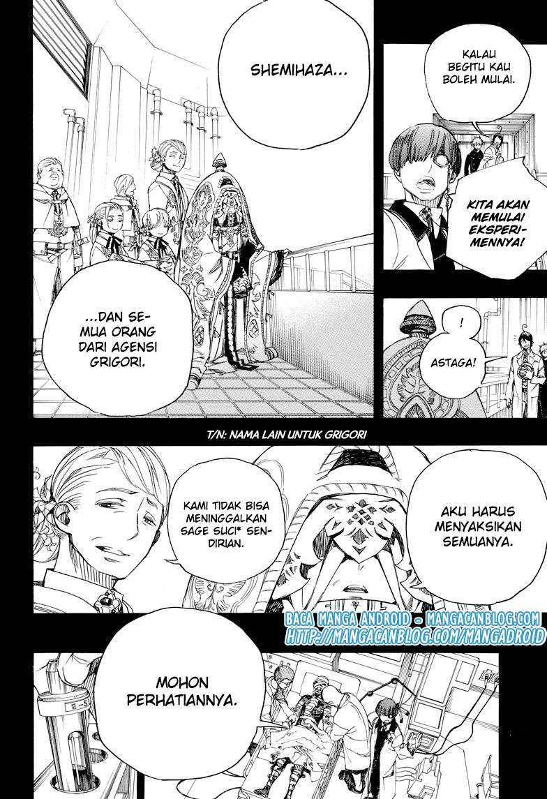 Ao no Exorcist chapter 102 halaman 4