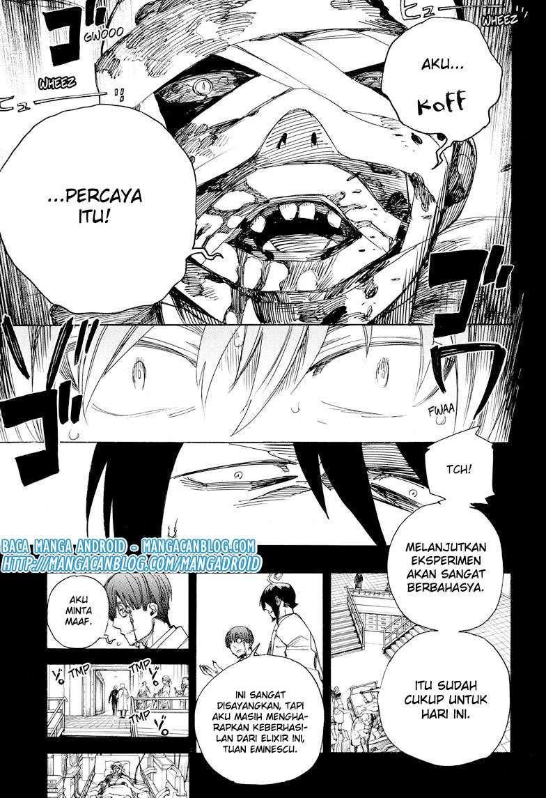 Ao no Exorcist chapter 102 halaman 9