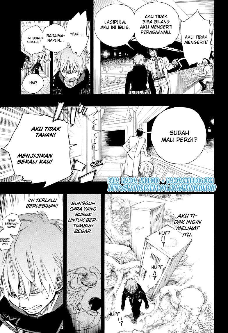 Ao no Exorcist chapter 102 halaman 17