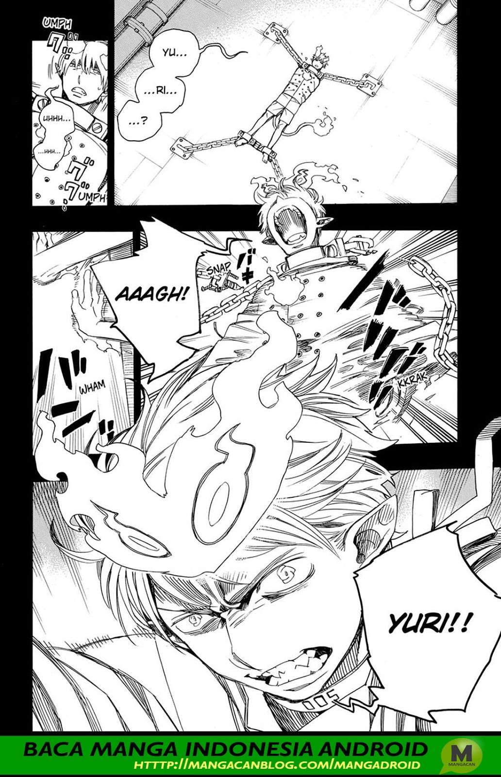 Ao no Exorcist chapter 105 halaman 6