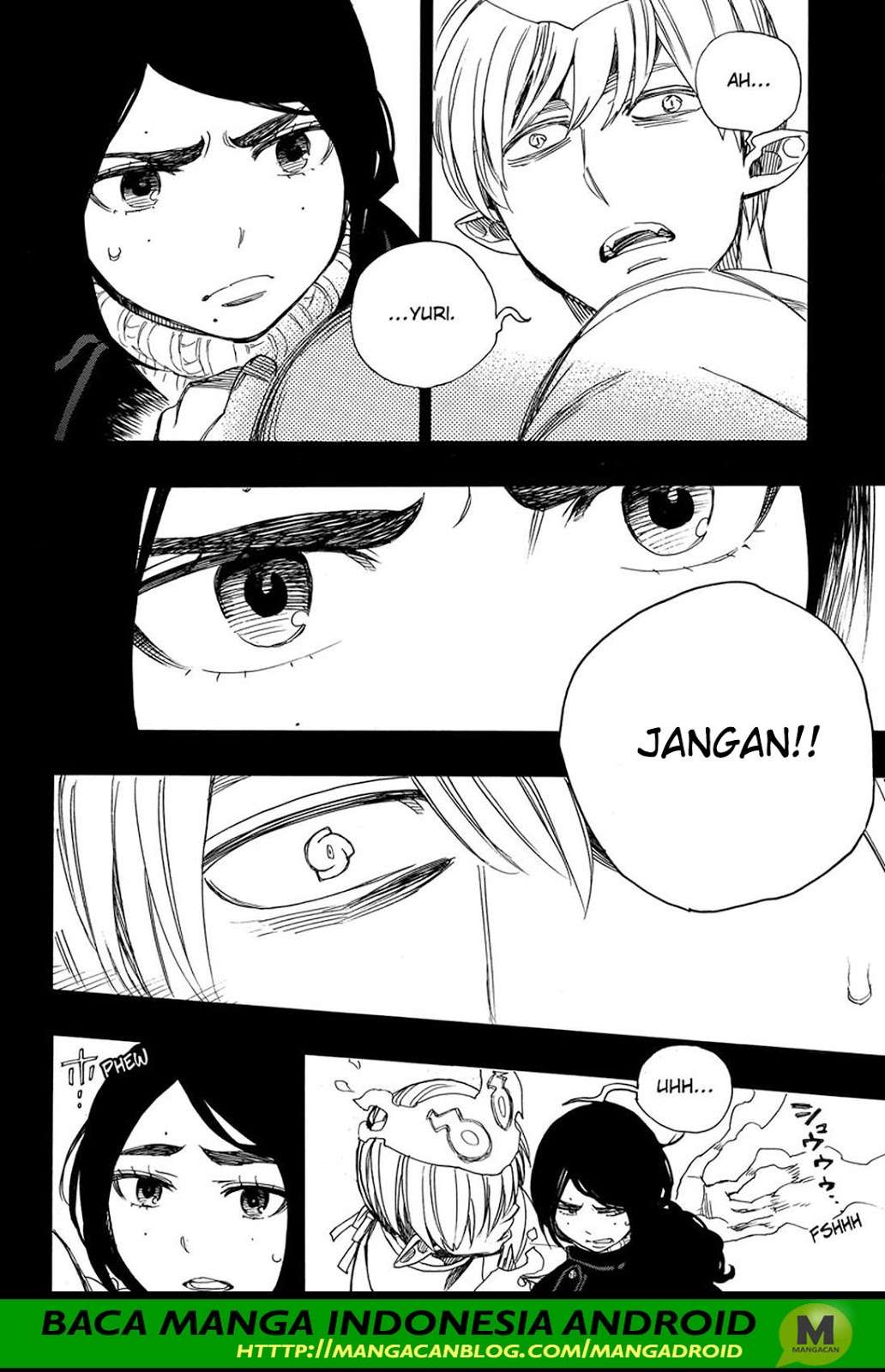 Ao no Exorcist chapter 105 halaman 10