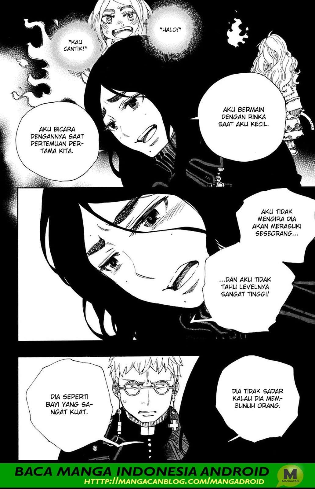 Ao no Exorcist chapter 105 halaman 14