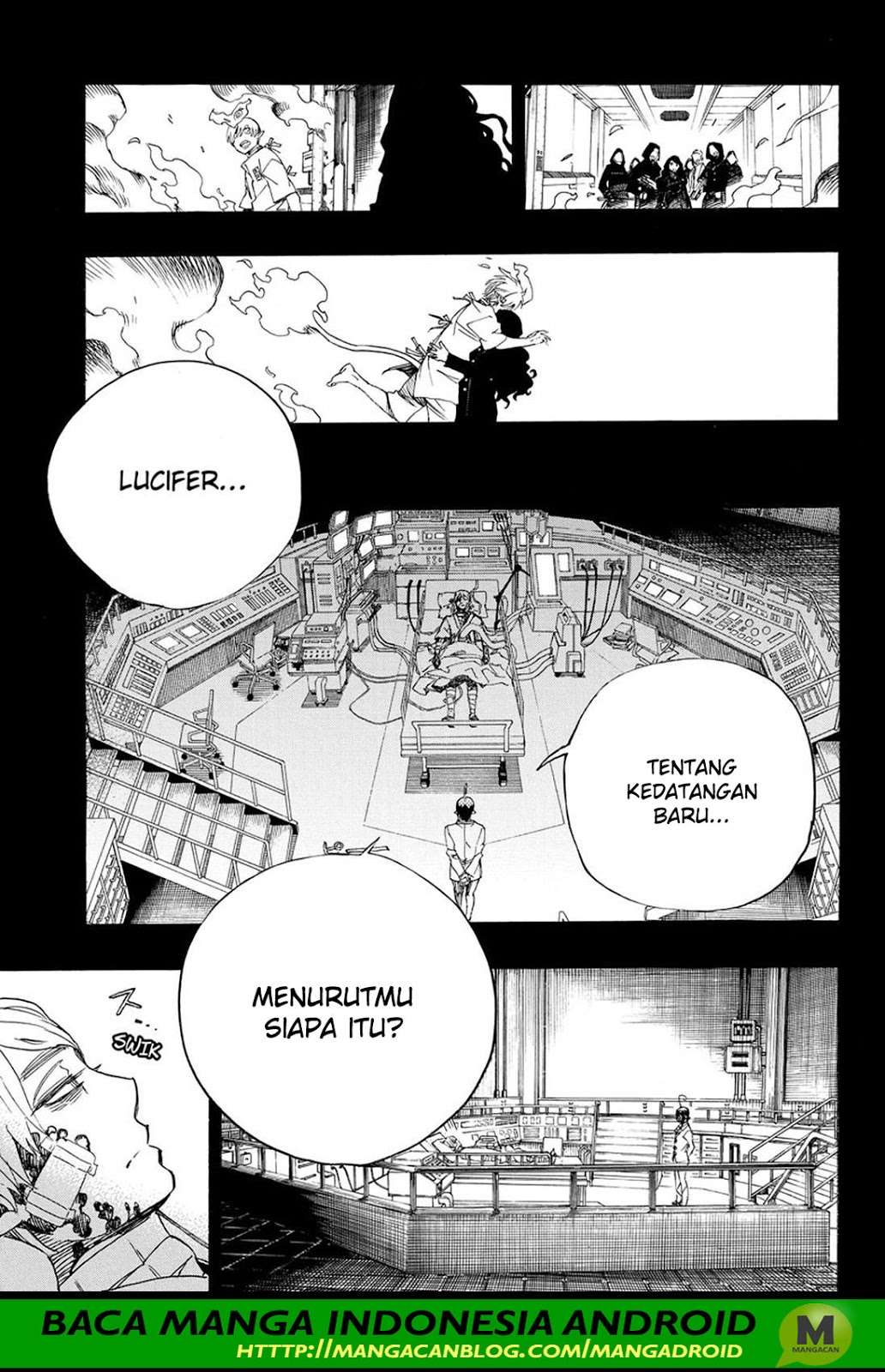 Ao no Exorcist chapter 105 halaman 17