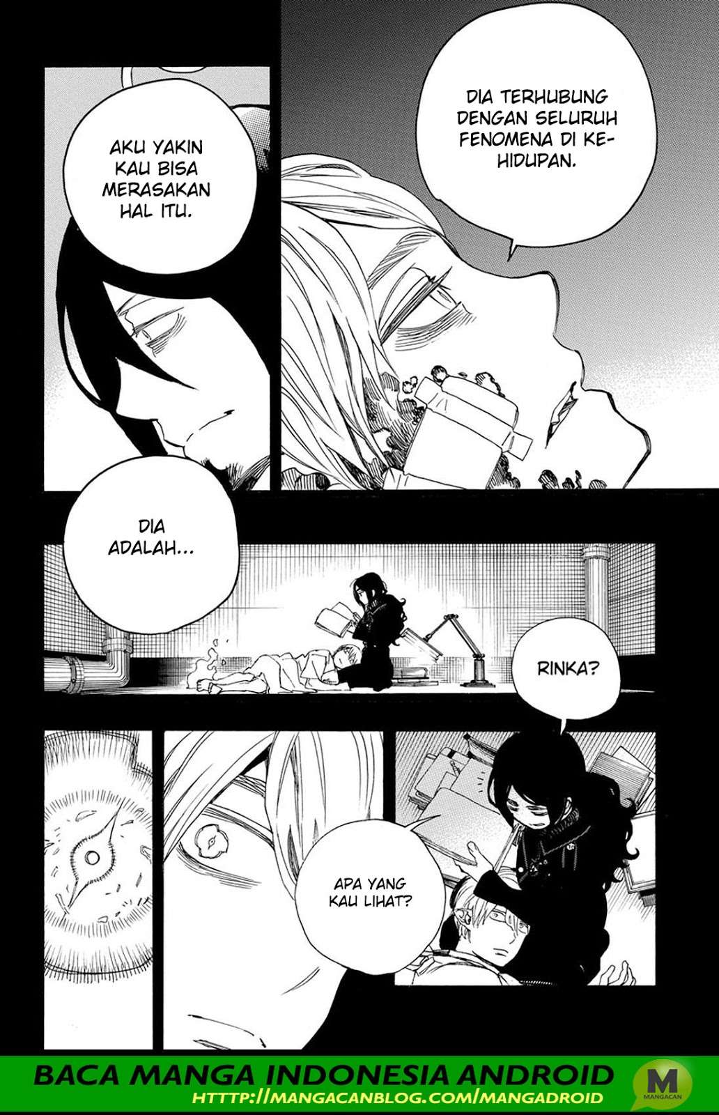 Ao no Exorcist chapter 105 halaman 18
