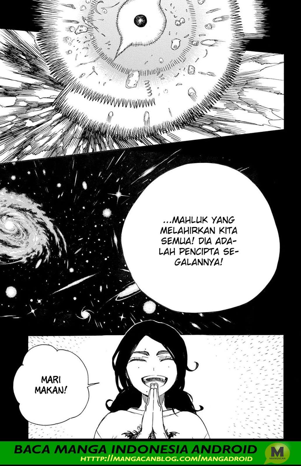 Ao no Exorcist chapter 105 halaman 19