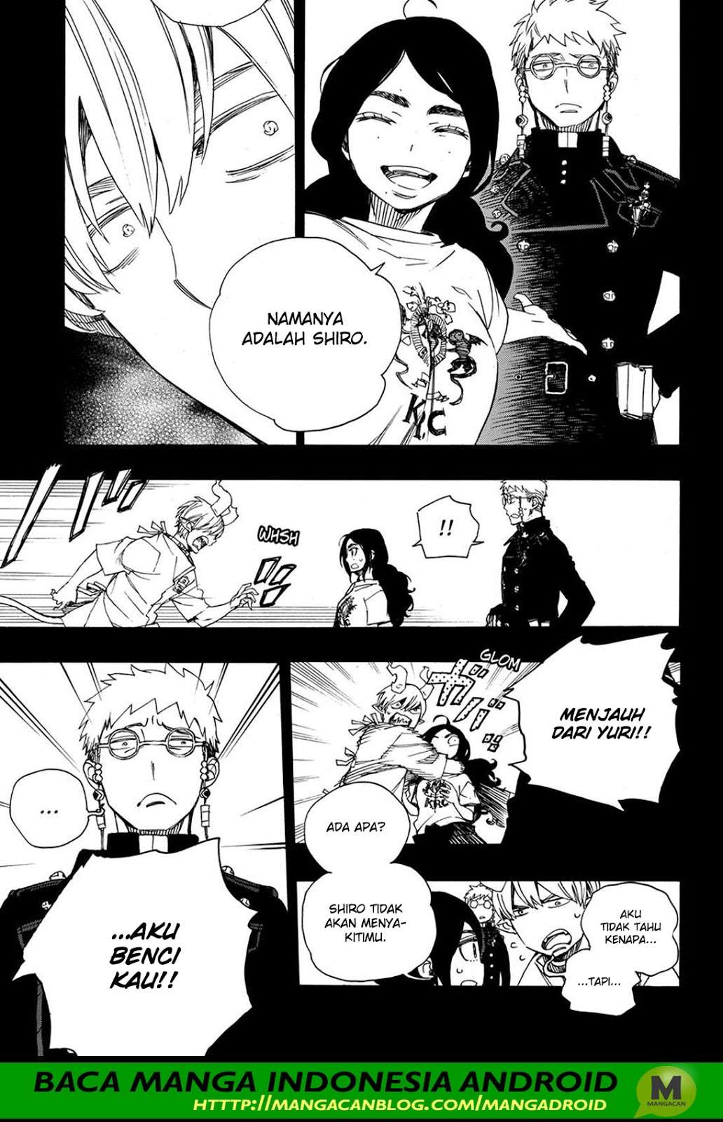 Ao no Exorcist chapter 105 halaman 25