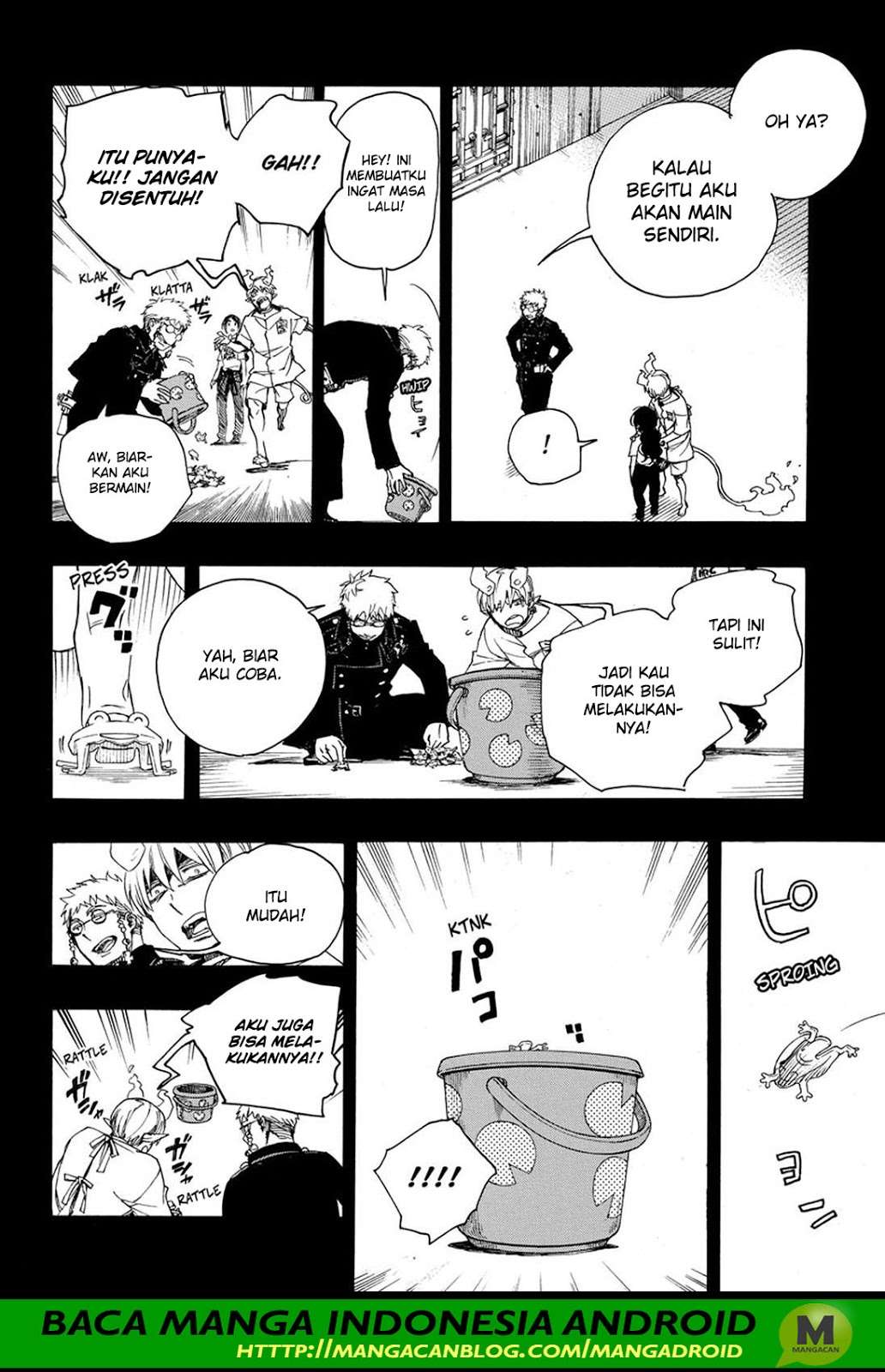 Ao no Exorcist chapter 105 halaman 26