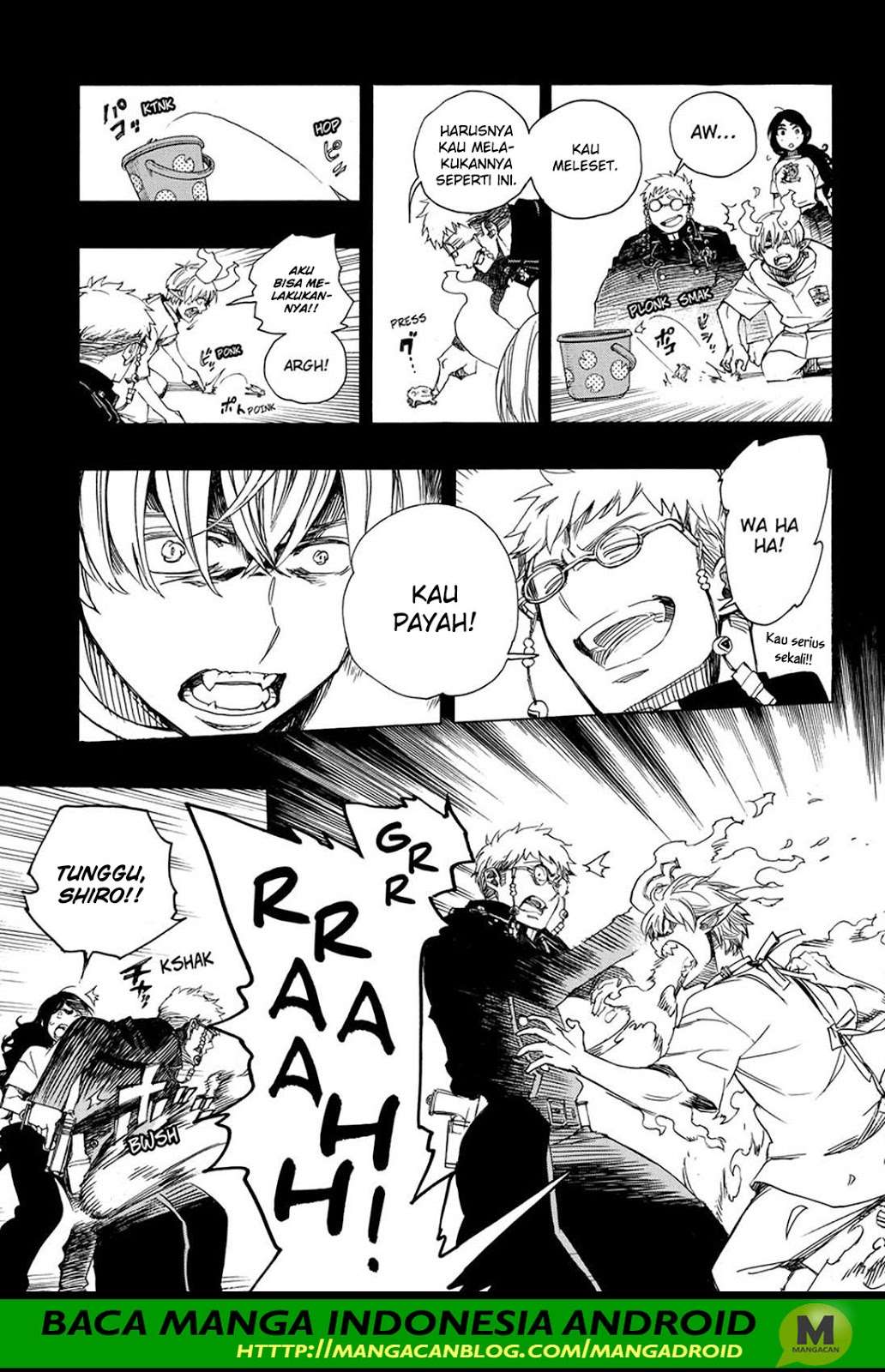 Ao no Exorcist chapter 105 halaman 27