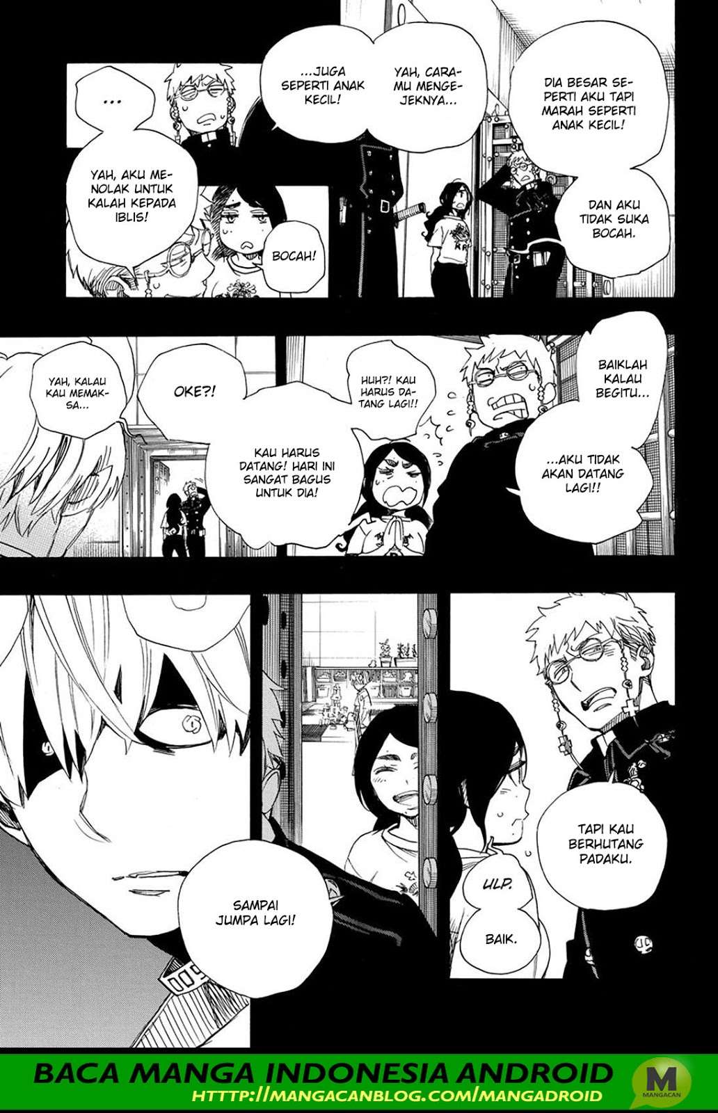 Ao no Exorcist chapter 105 halaman 29