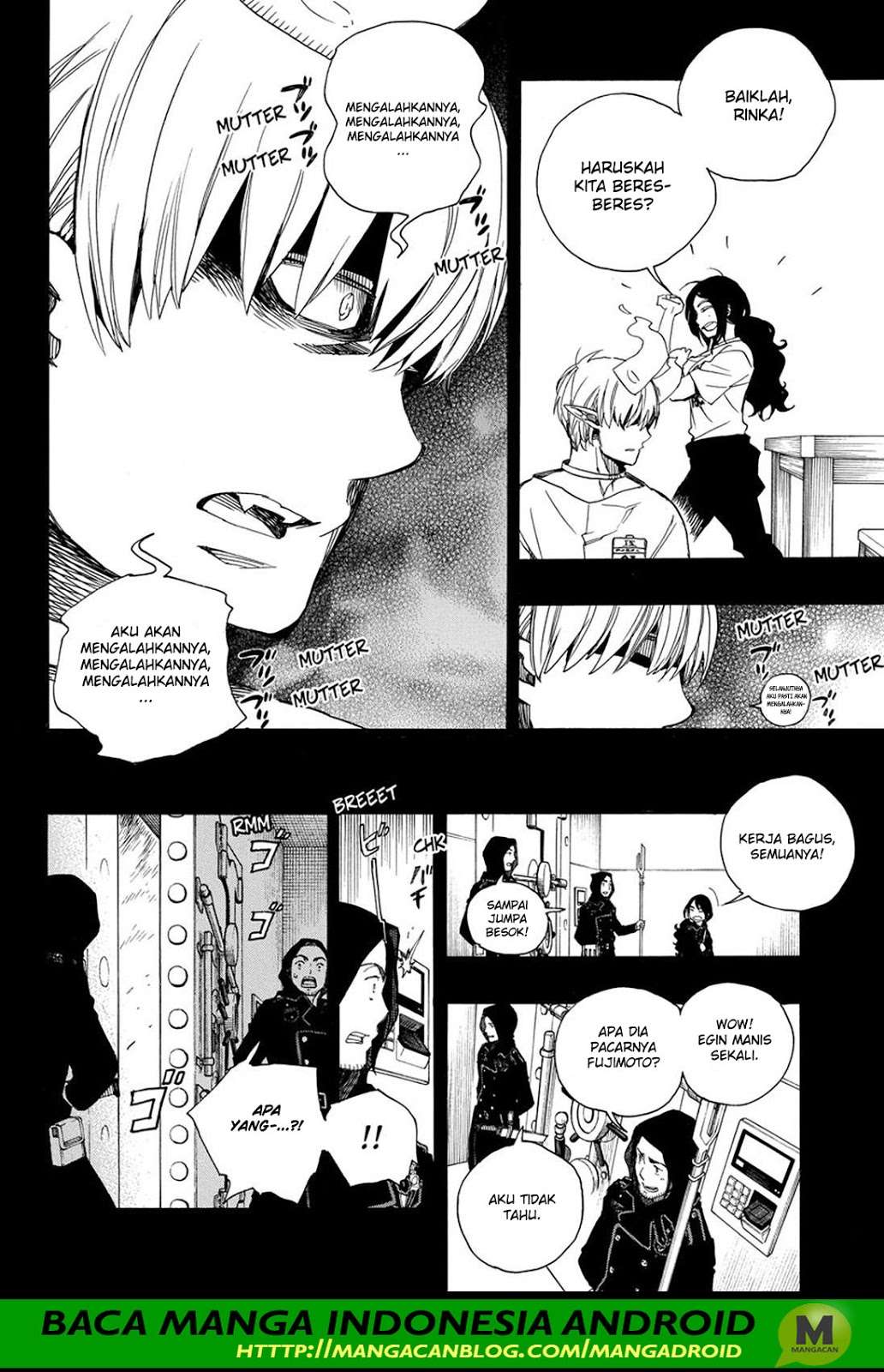 Ao no Exorcist chapter 105 halaman 30