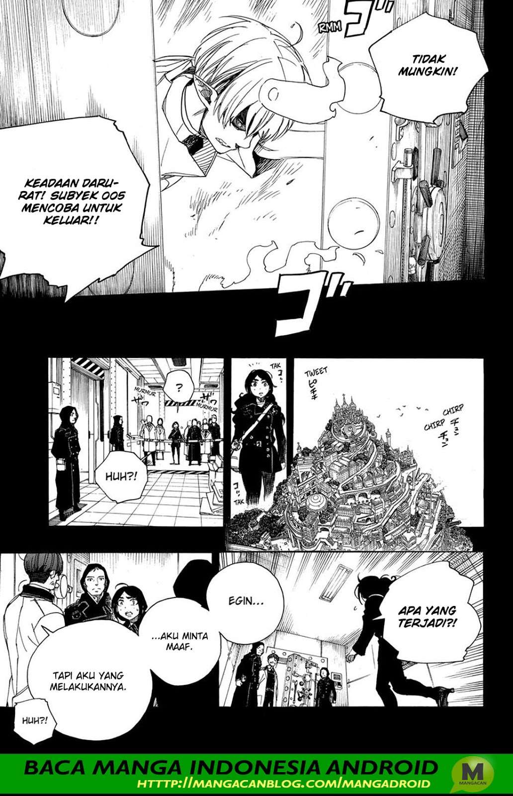 Ao no Exorcist chapter 105 halaman 31