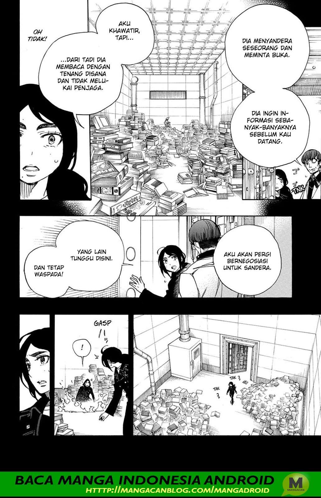 Ao no Exorcist chapter 105 halaman 32