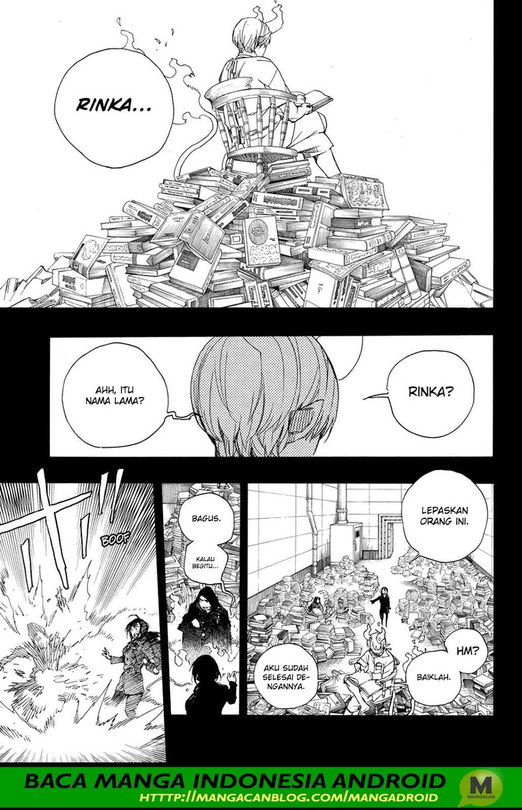 Ao no Exorcist chapter 105 halaman 33