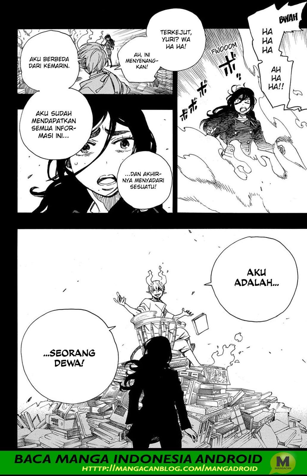 Ao no Exorcist chapter 105 halaman 34