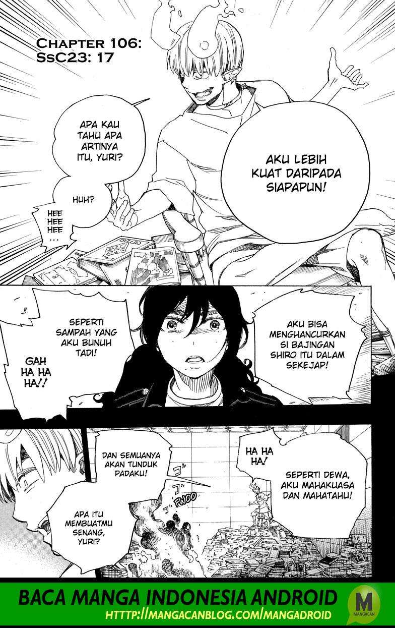 Ao no Exorcist chapter 106 halaman 1