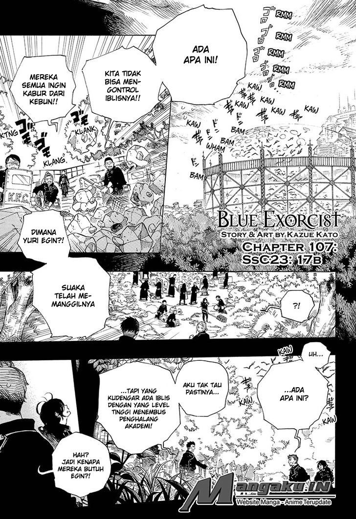 Ao no Exorcist chapter 107 halaman 2