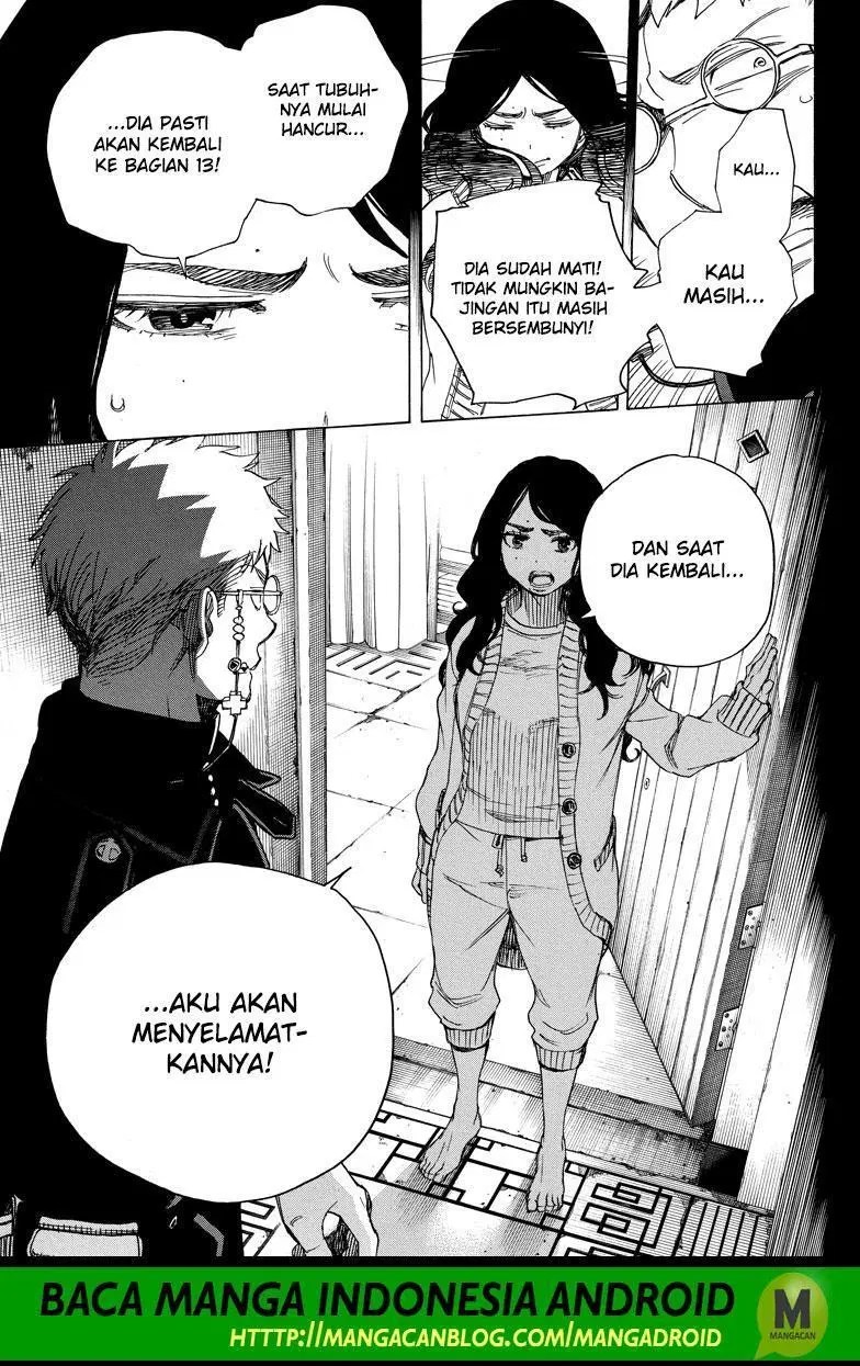 Ao no Exorcist Bab 109 halaman 17