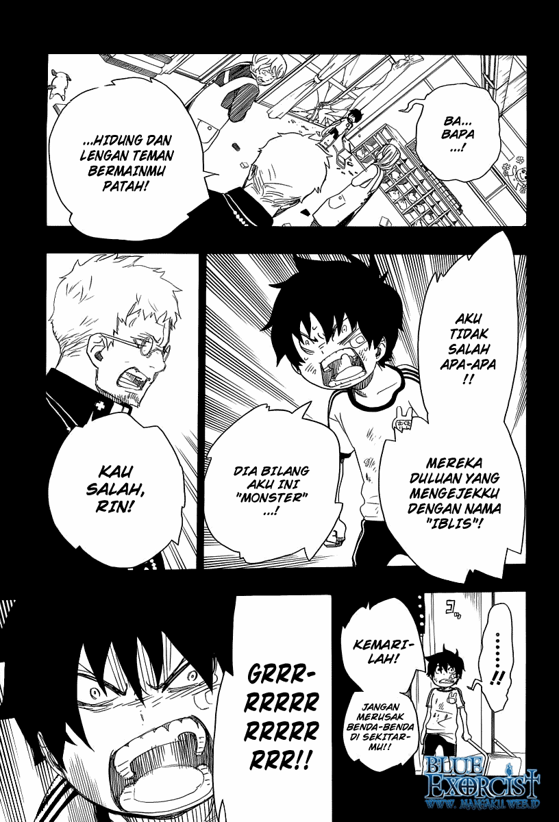 Ao no Exorcist chapter 11 halaman 4