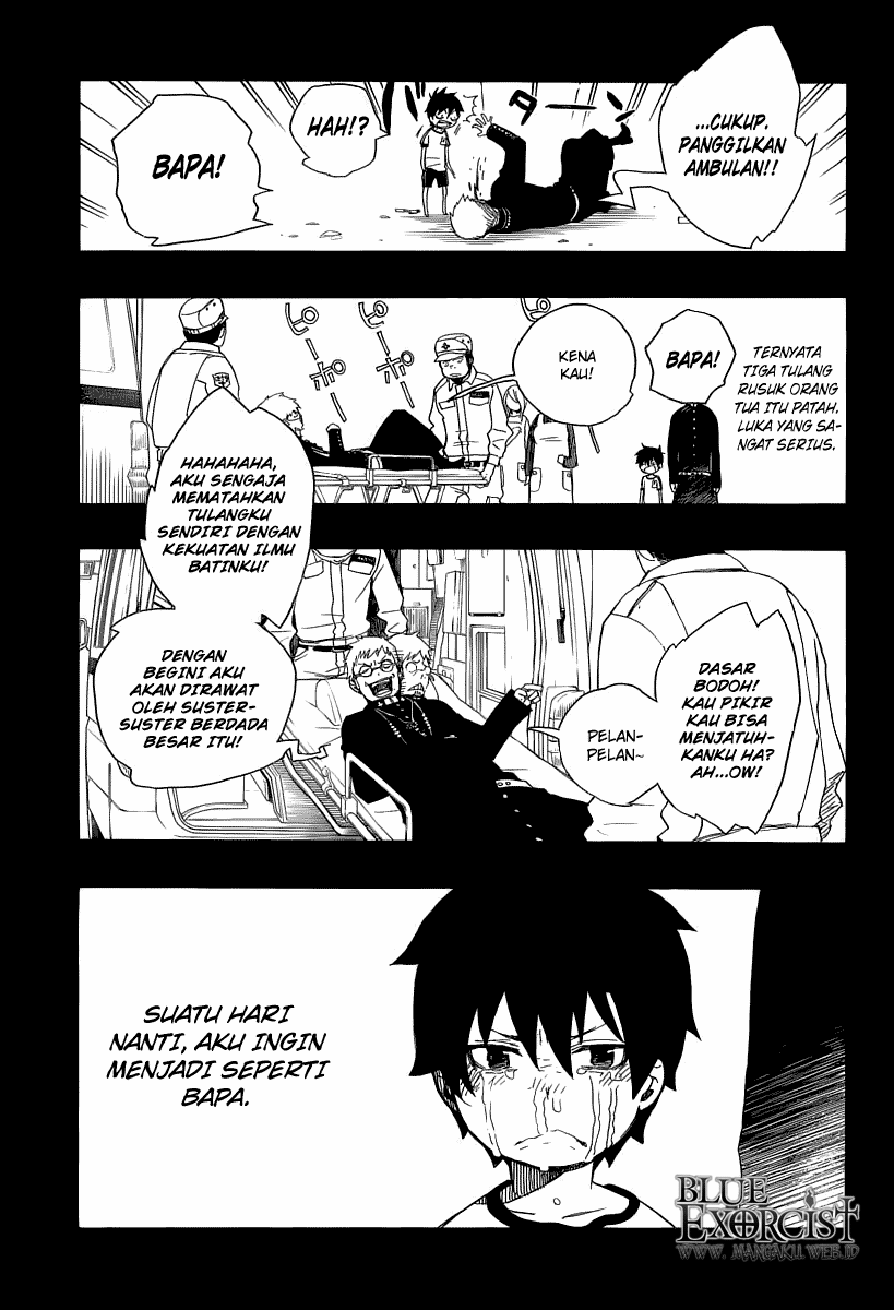 Ao no Exorcist chapter 11 halaman 8