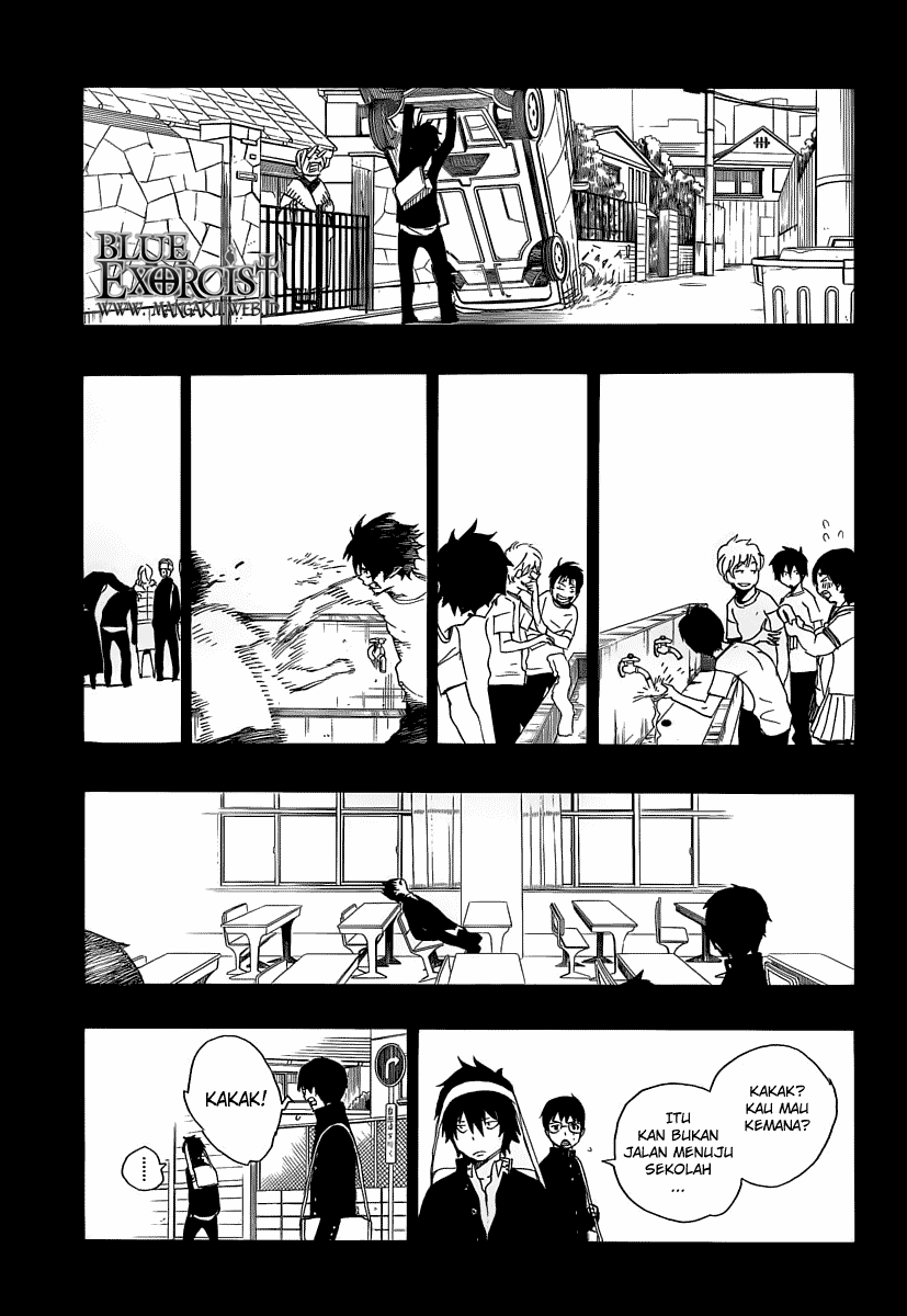 Ao no Exorcist chapter 11 halaman 26