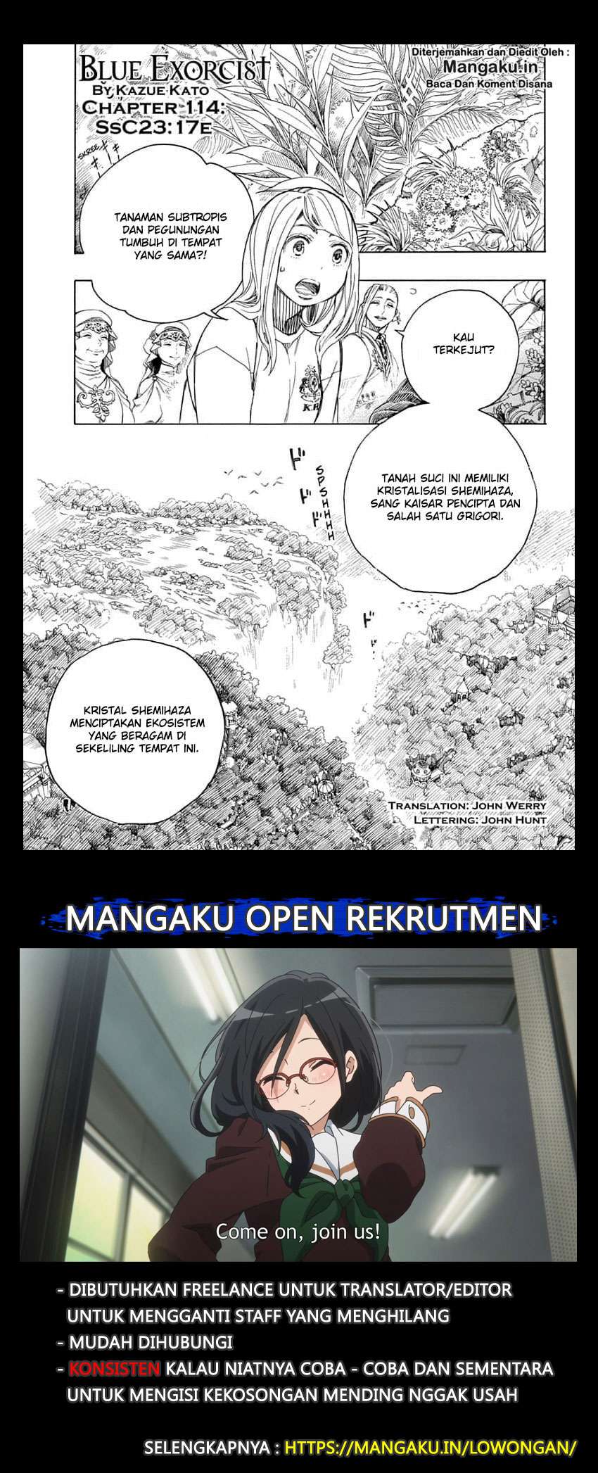 Ao no Exorcist chapter 114 halaman 2