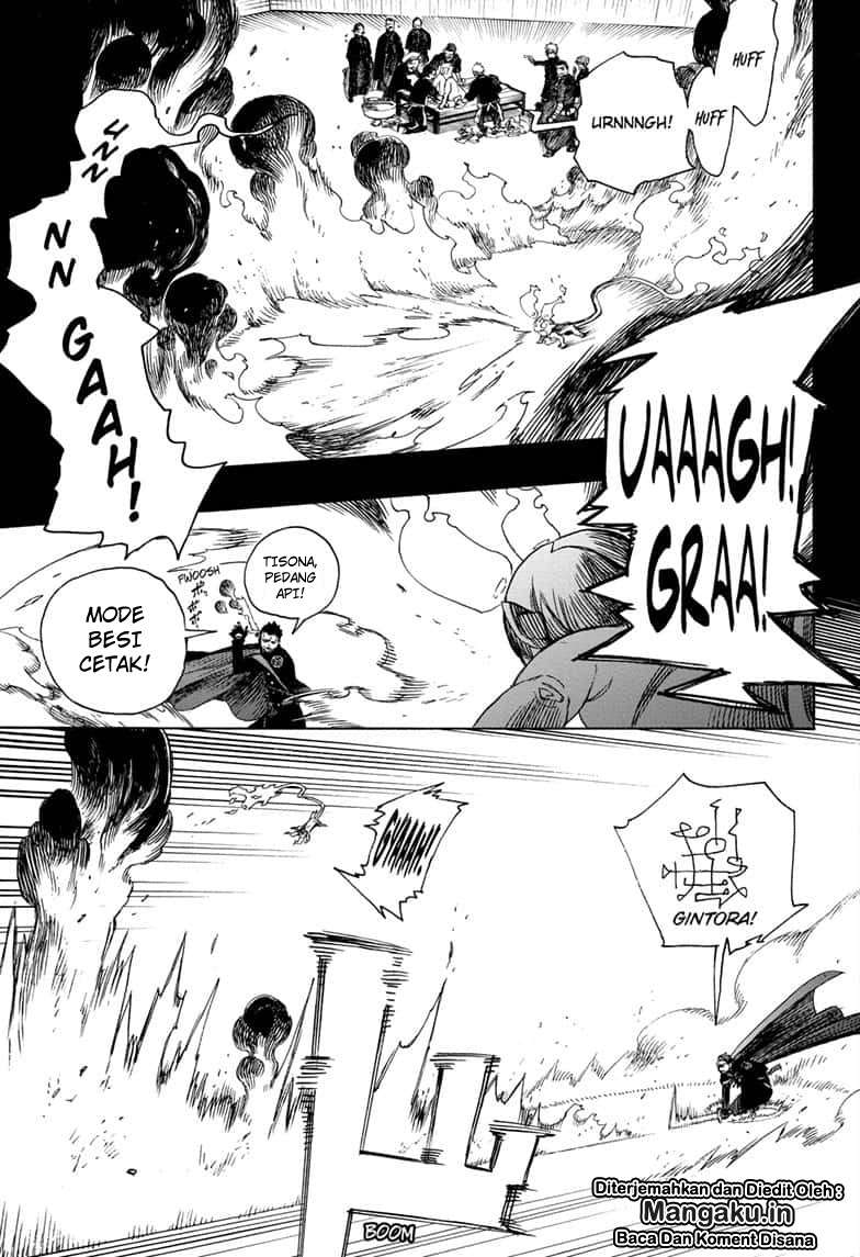 Ao no Exorcist chapter 115 halaman 33