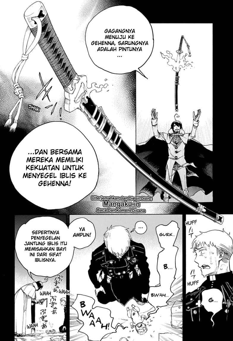 Ao no Exorcist chapter 116.2 halaman 17