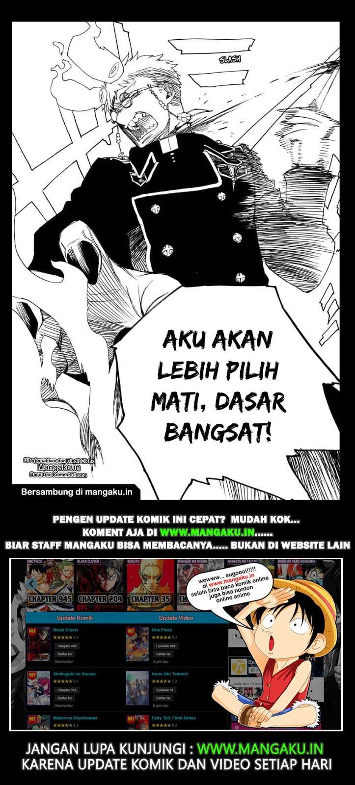Ao no Exorcist chapter 116.2 halaman 36