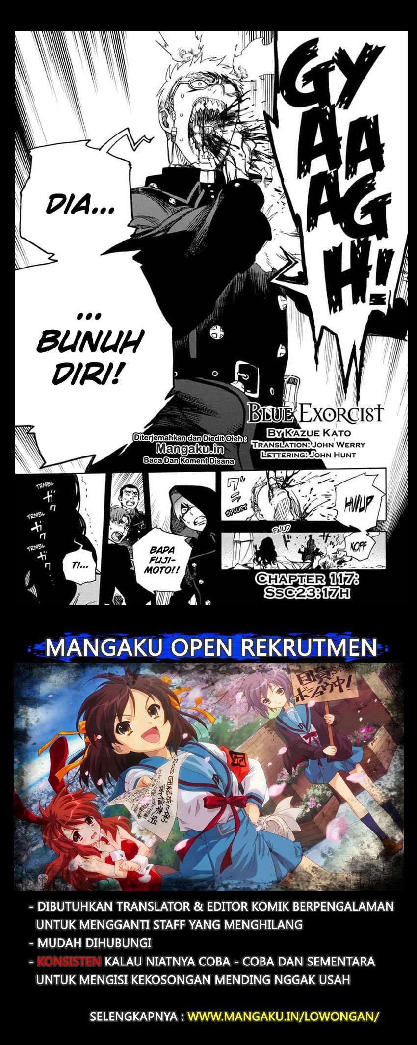 Ao no Exorcist Bab 117 halaman 2
