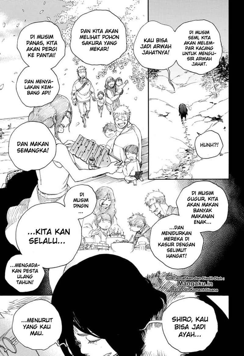 Ao no Exorcist Bab 117 halaman 22