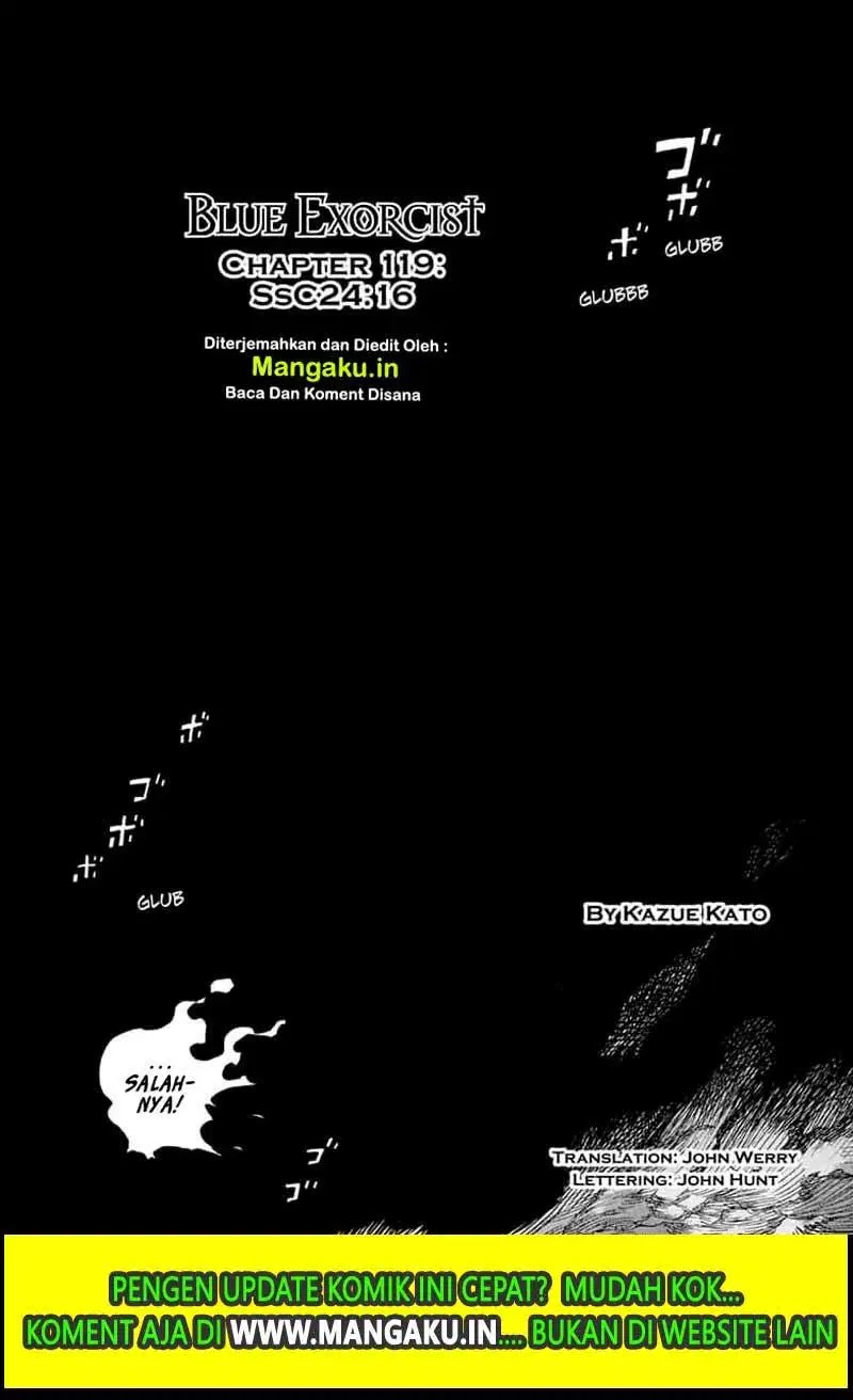 Ao no Exorcist chapter 119 halaman 3