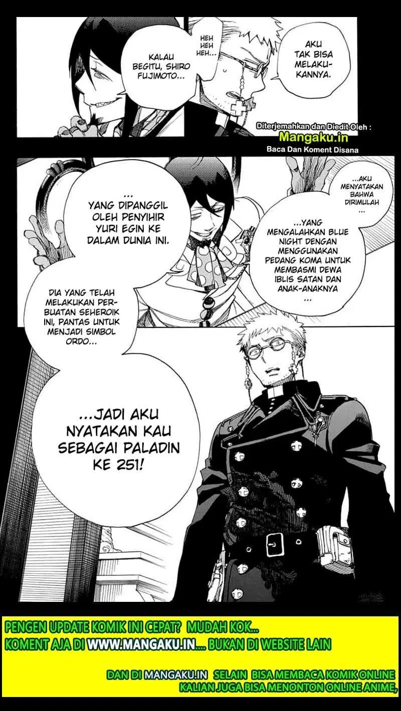 Ao no Exorcist chapter 119 halaman 22