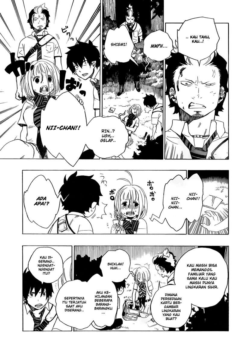 Ao no Exorcist chapter 12 halaman 7