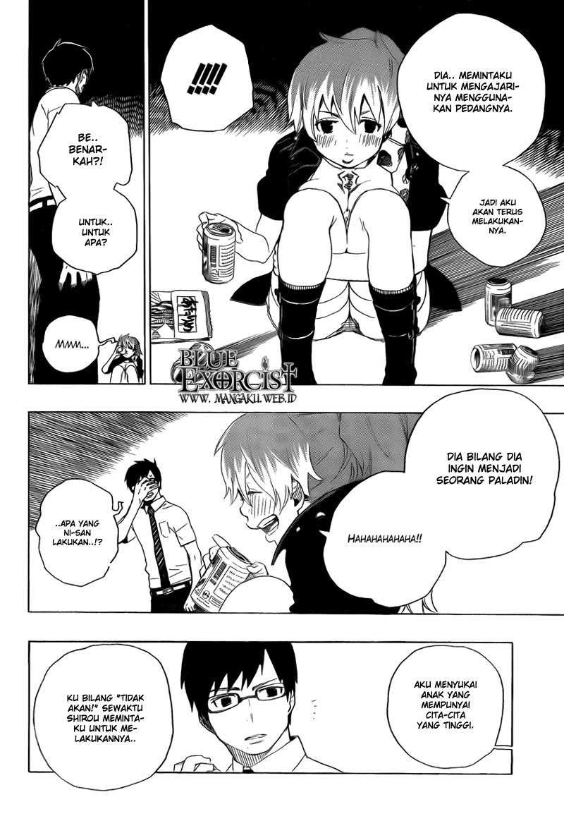 Ao no Exorcist chapter 12 halaman 12