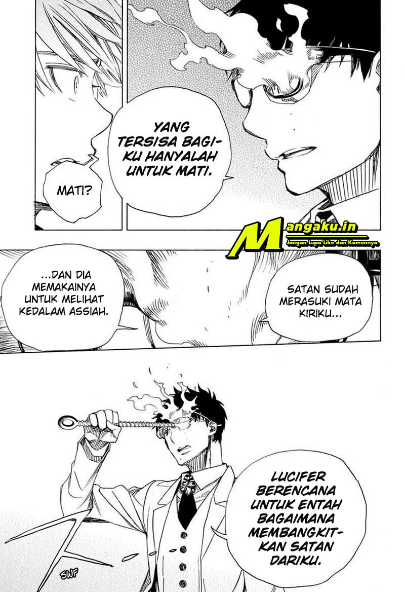 Ao no Exorcist chapter 121.2 halaman 6