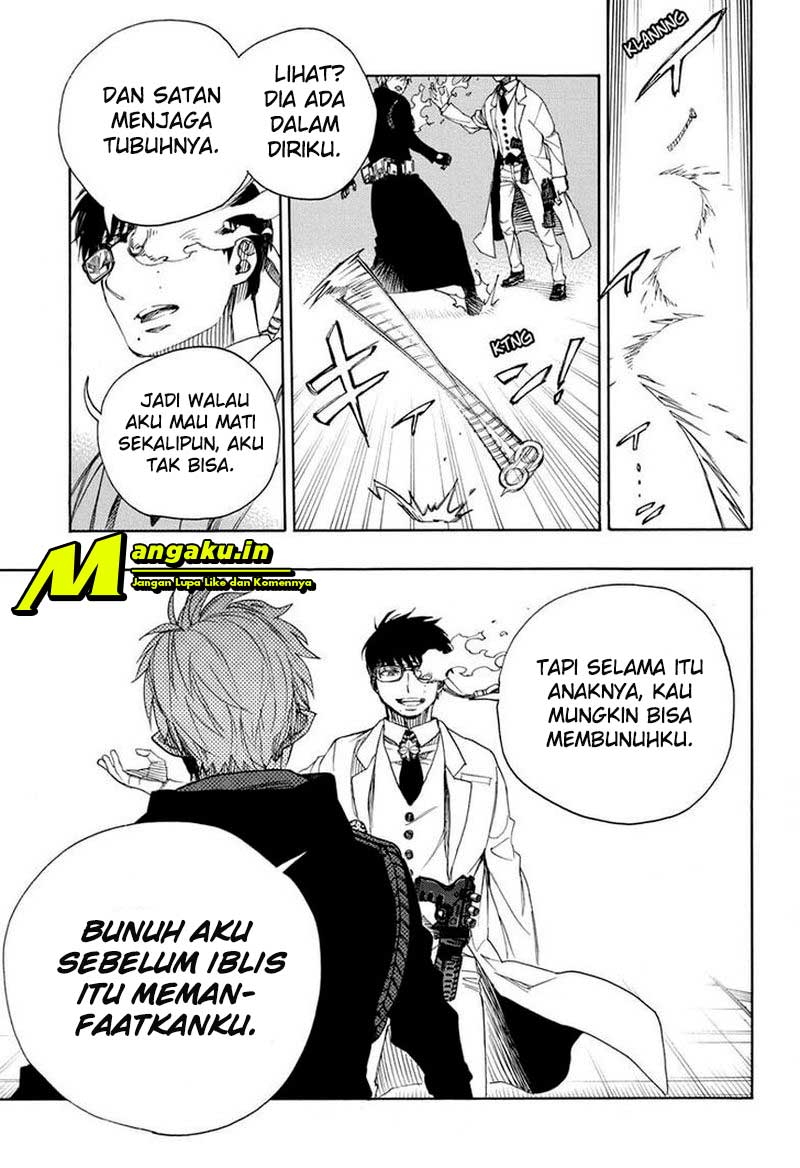 Ao no Exorcist chapter 121.2 halaman 8