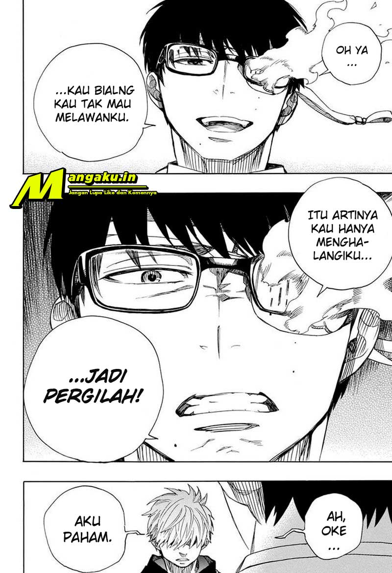 Ao no Exorcist chapter 121.2 halaman 9