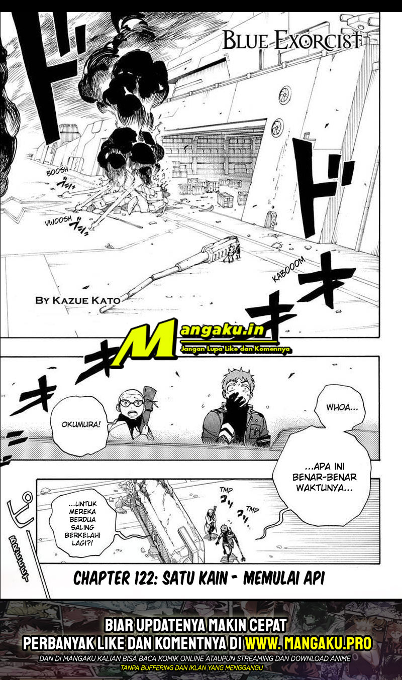 Ao no Exorcist chapter 122 halaman 2