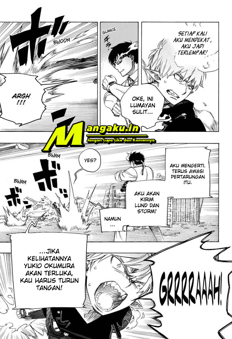Ao no Exorcist chapter 122 halaman 18