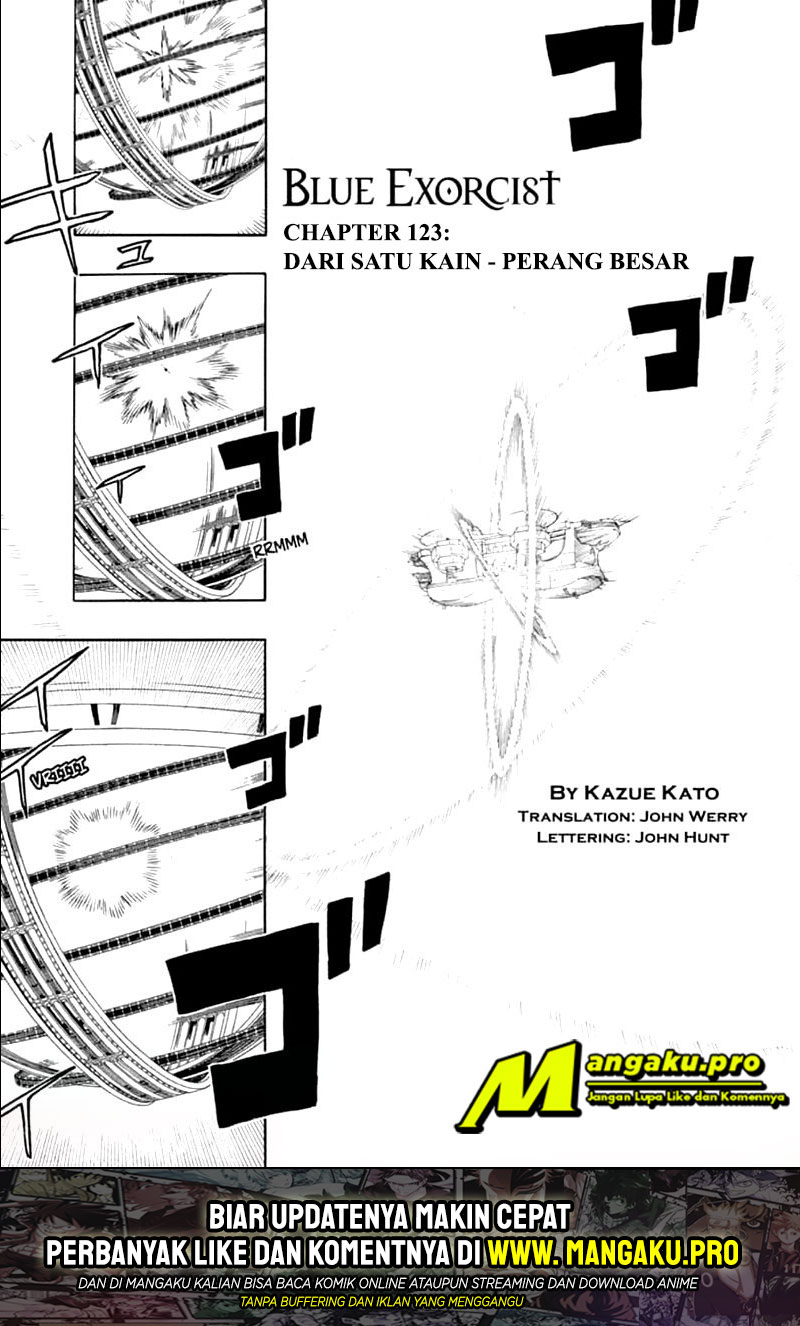 Ao no Exorcist chapter 123 halaman 2