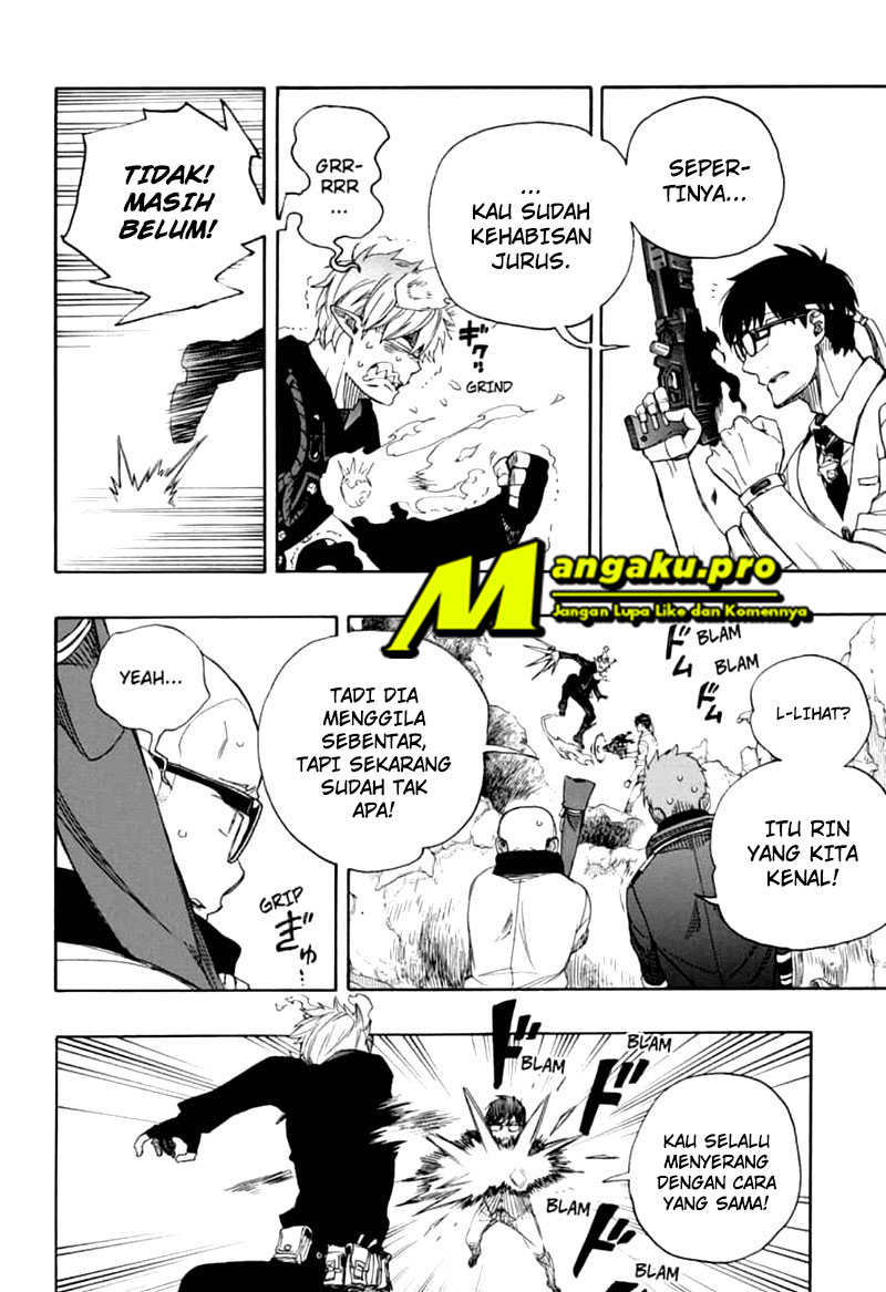 Ao no Exorcist chapter 123 halaman 17
