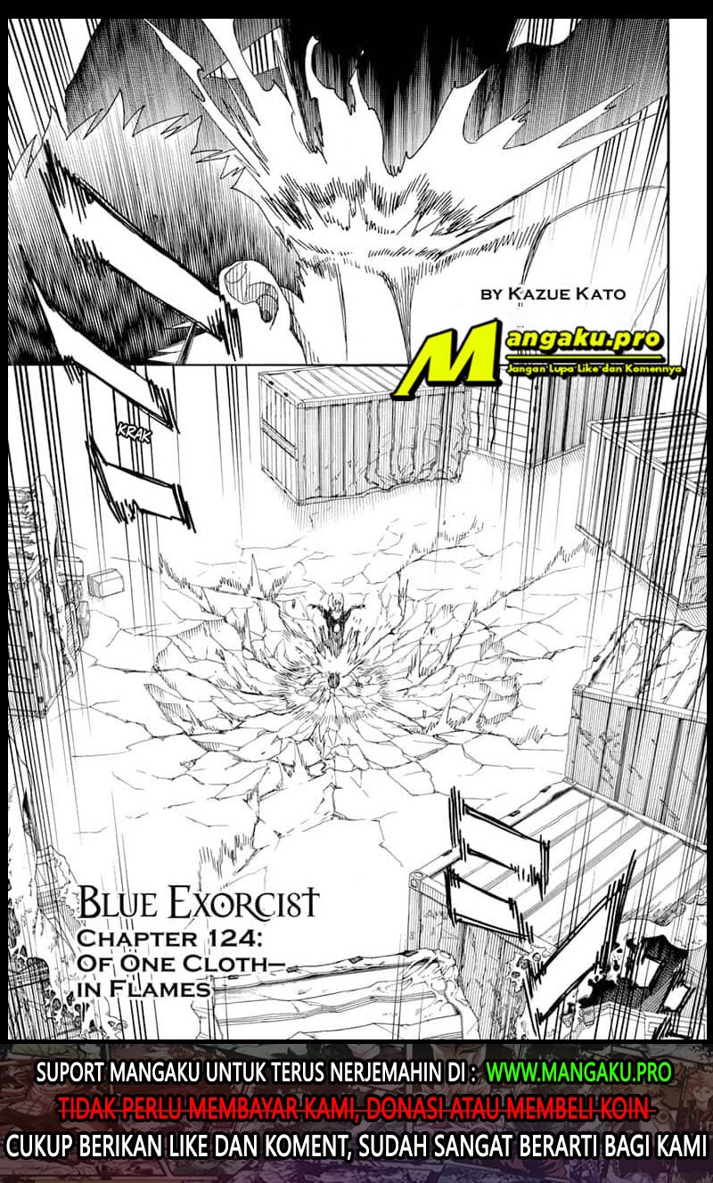 Ao no Exorcist chapter 124.1 halaman 2